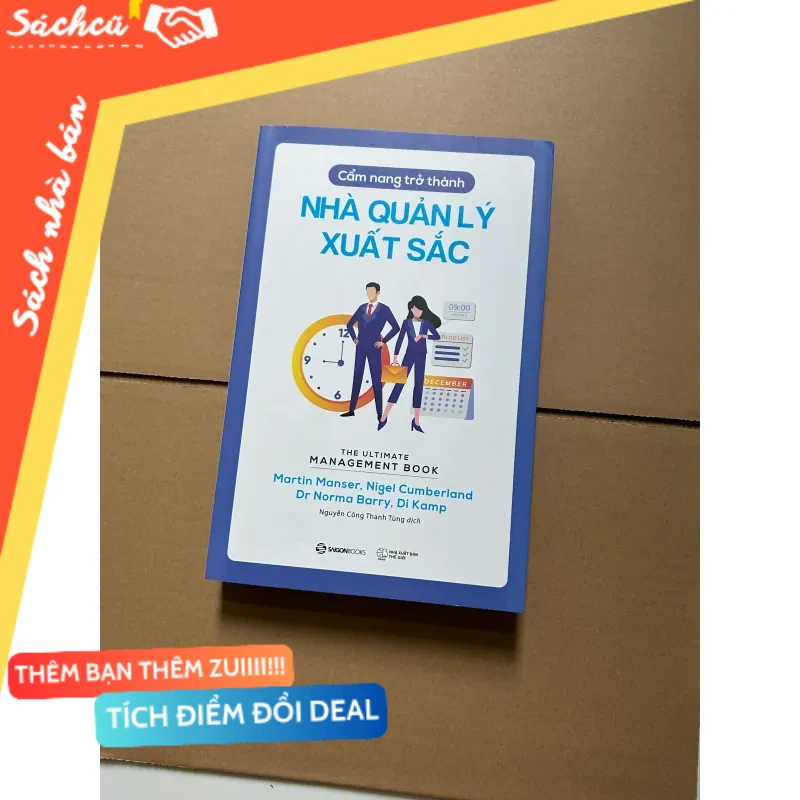 Cẩm nang trở thành Nhà quản lý xuất sắc mới 80% (Sách kỹ năng) DTML