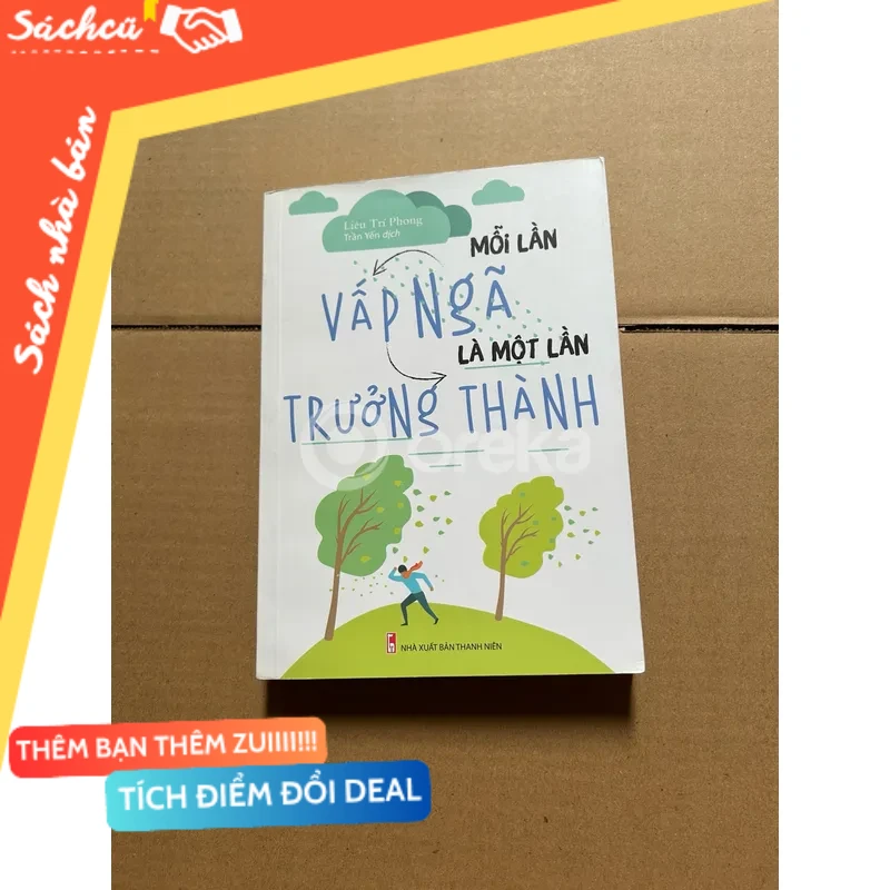 Mỗi lần vấp ngã là một lần trưởng thành mới 80% (Sách kỹ năng) DTML