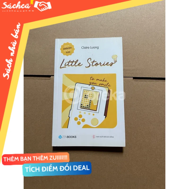 Little Stories - To make you smile mới 80% (Sách tự học tiếng Anh) DTML