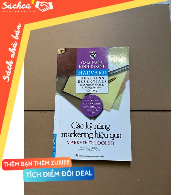 Các kỹ năng marketing hiệu quả mới 80% (Kinh doanh - Marketing) DTML