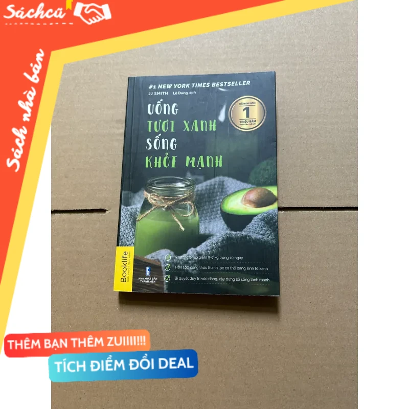 Uống tươi xanh, sống khỏe mạnh mới 80% (Sách kỹ năng) DTML