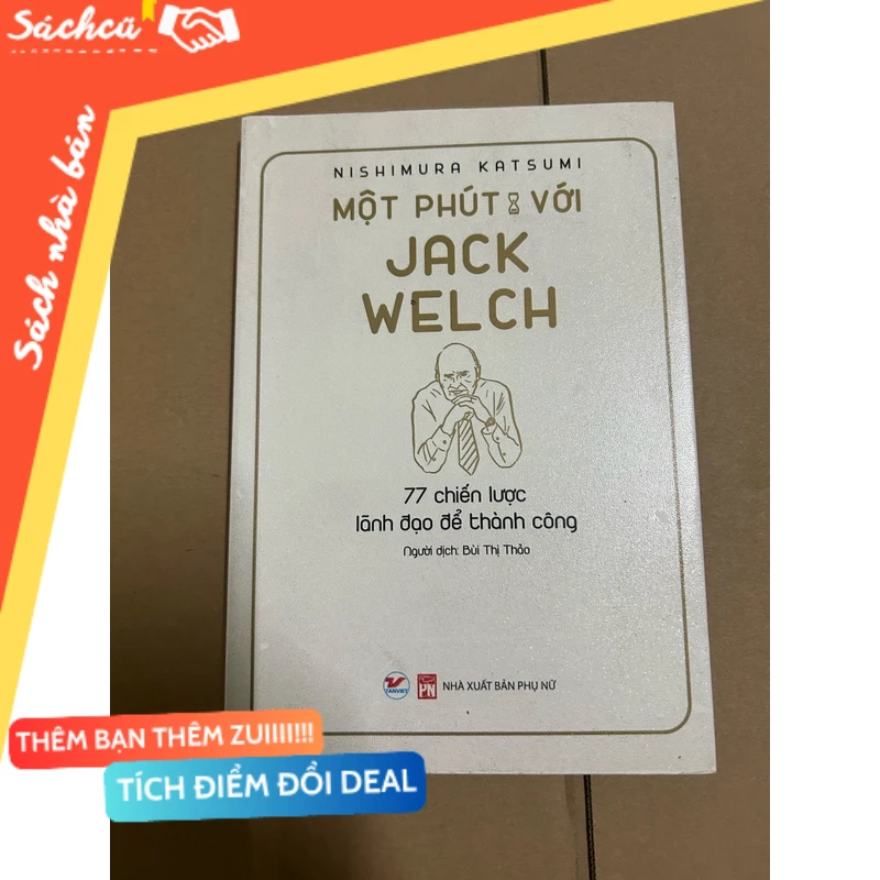 Một phút với Jack Welch mới 80% (Sách kỹ năng) DTML