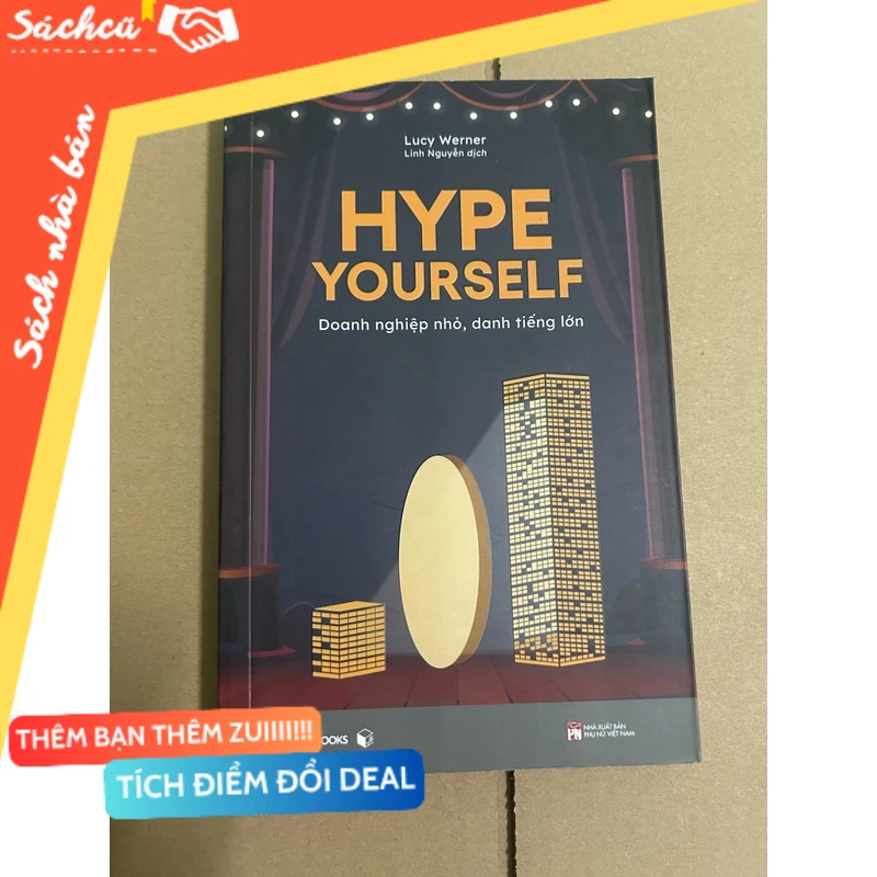 Hype yourself mới 80% (Sách kỹ năng) DTML