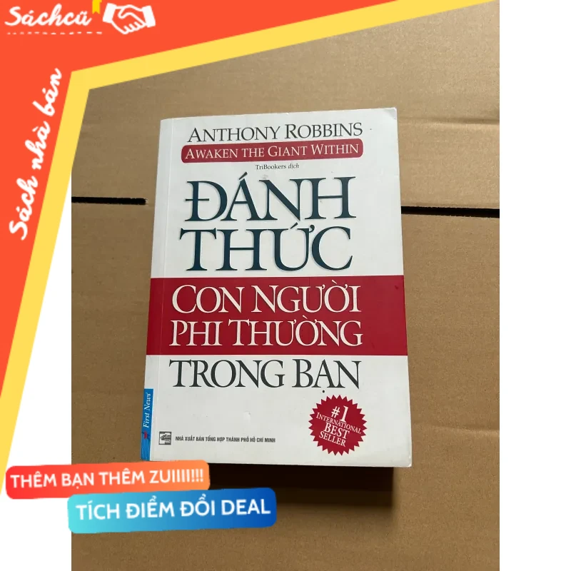 Đánh thức con người phi thường trong bạn (gãy gáy) mới 80% (Sách kỹ năng) DTML