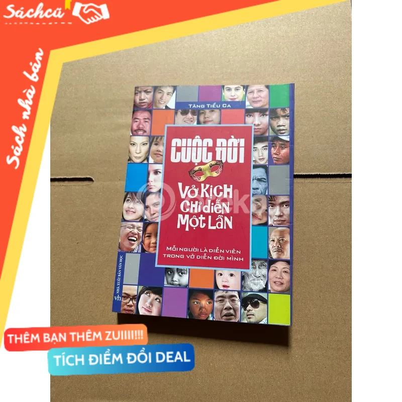 Cuộc đời vở kịch chỉ diễn một lần mới 80% (Sách kỹ năng) DTML