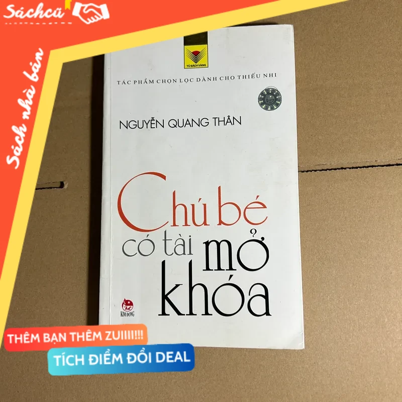Chú bé có tài mở khoá mới 80% (Sách văn học) DTML
