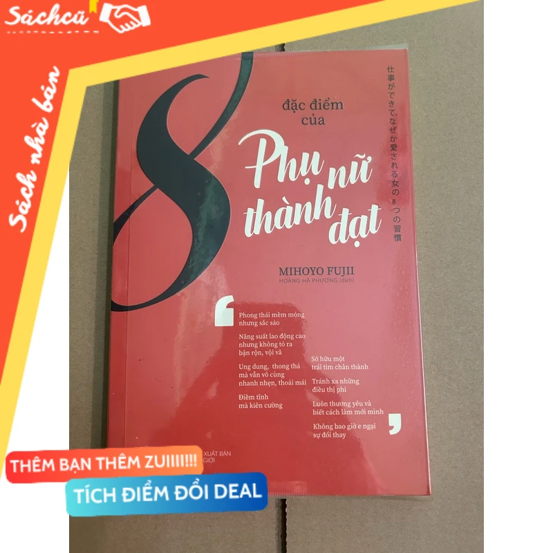 8 đặc điểm của phụ nữ thành đạt mới 80% (Sách kỹ năng) DTML