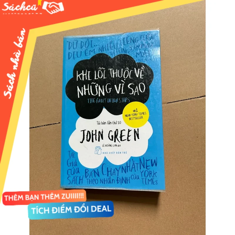 Khi lỗi thuộc về những vì sao mới 80% (Sách văn học) DTML