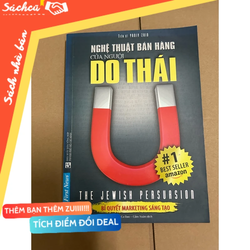 Nghệ thuật bán hàng của người Do Thái mới 80% (Kinh doanh - Marketing) DTML