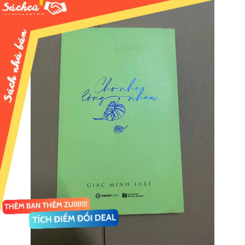 Cho Nhẹ Lòng Nhau mới 80% (Sách văn học) DTML