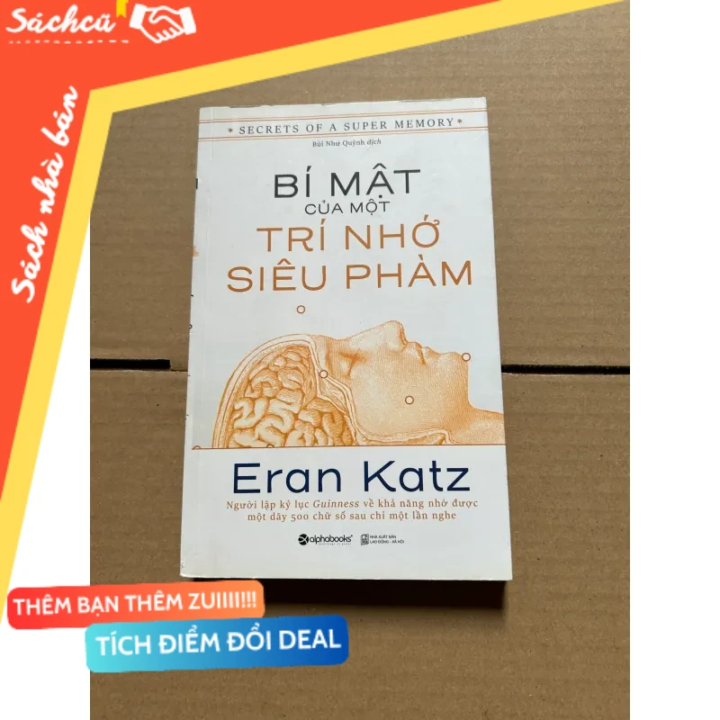 Bí mật của một trí nhớ siêu phàm mới 80% (Sách kỹ năng) DTML
