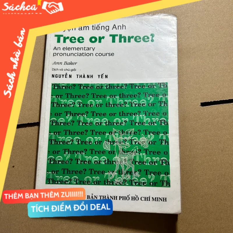 Luyện âm tiếng anh Tree or Three mới 80% (Sách học ngoại ngữ) DTML