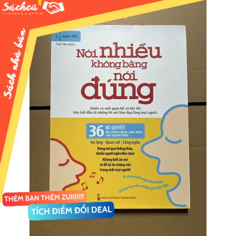 nói nhiều không bằng nói đúng mới 80% (Sách văn học) DTML