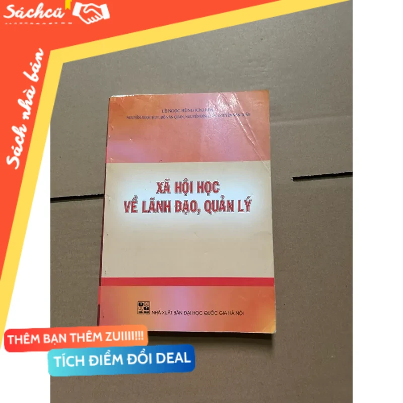 Xã hội học về lãnh đạo, quản lý mới 80% (Quản trị - lãnh đạo) DTML