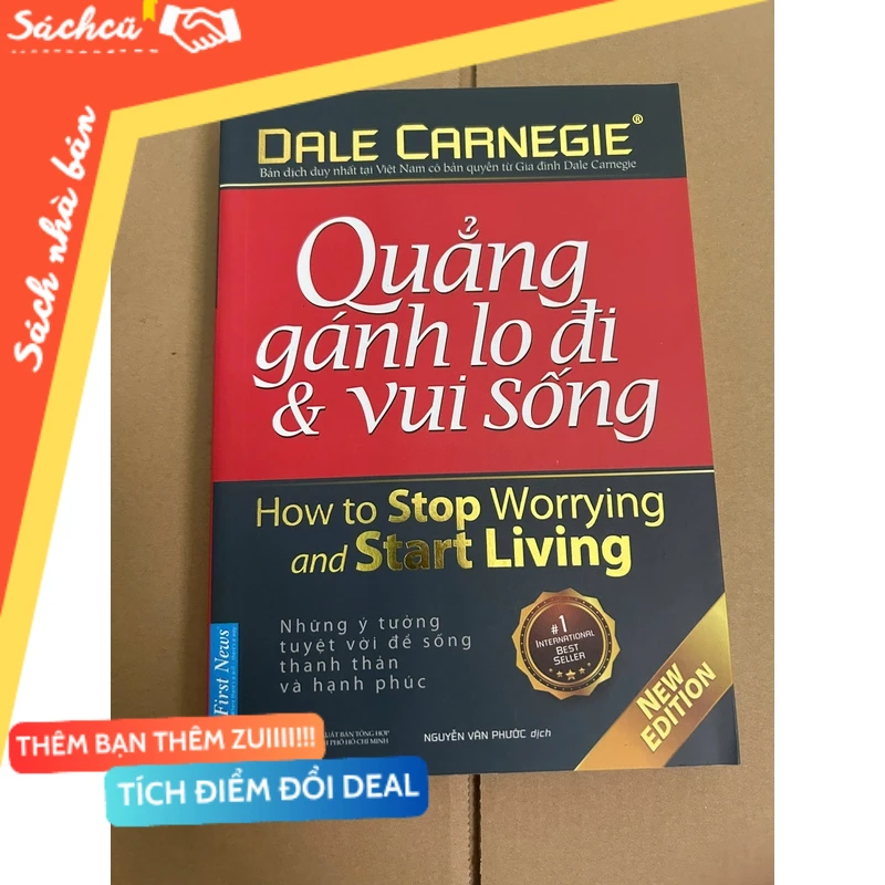 Quẳng Gánh Lo Đi Và Vui Sống mới 80% (Kỹ năng sống) DTML