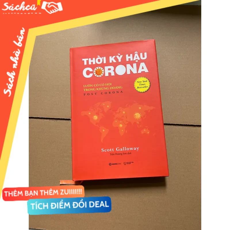 Thời kỳ hậu Corona, luôn có cơ hội trong khủng hoảng - Scott Galloway mới 80% (Sách kinh tế - tài chính - chứng khoán) DTML