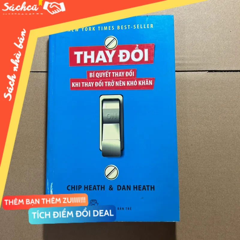 Thay đổi, bí quyết thay đổi khi thay đổi trở nên khó khăn mới 80% (Sách kỹ năng) DTML