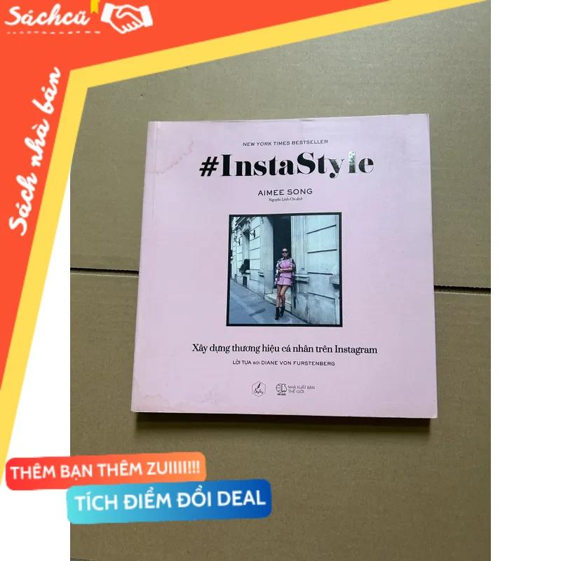 Xây dựng thương hiệu cá nhân trên Instagram (có bị ướt) mới 80% (Kinh doanh - Marketing) DTML