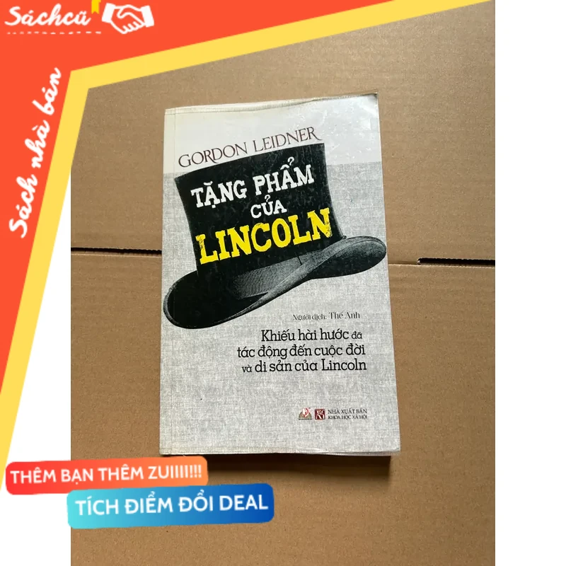 Tặng phẩm của Lincoln - Gordon Leidner mới 80% (Sách văn học) DTML