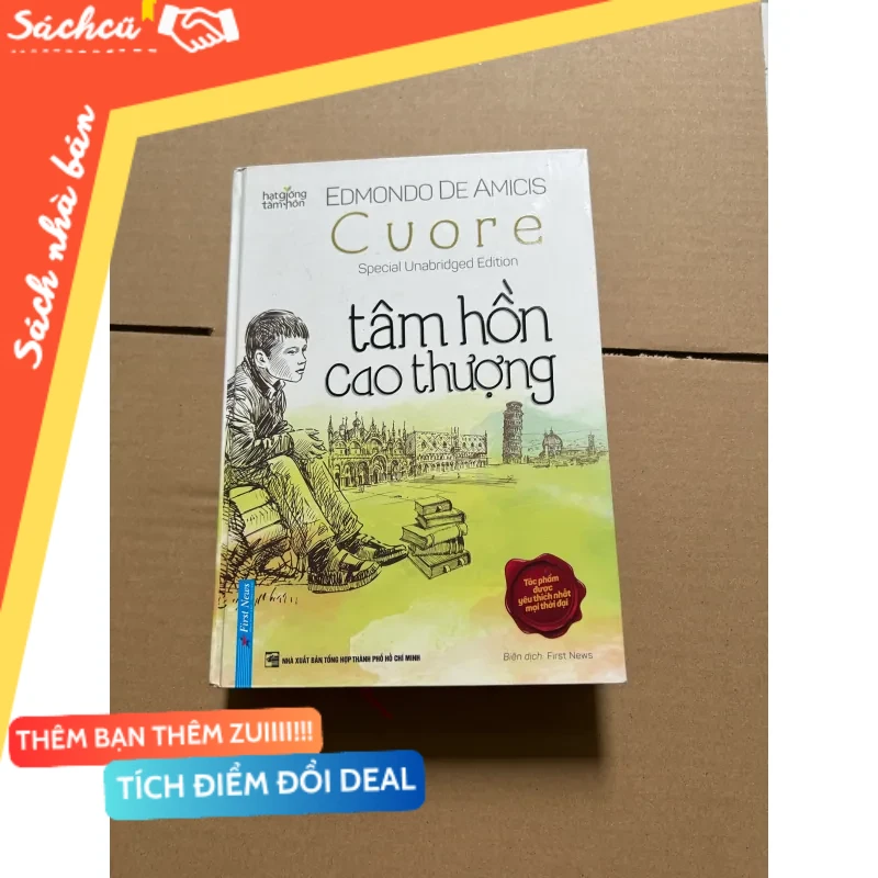 Cuore Tâm hồn cao thượng mới 80% (Sách kỹ năng) DTML