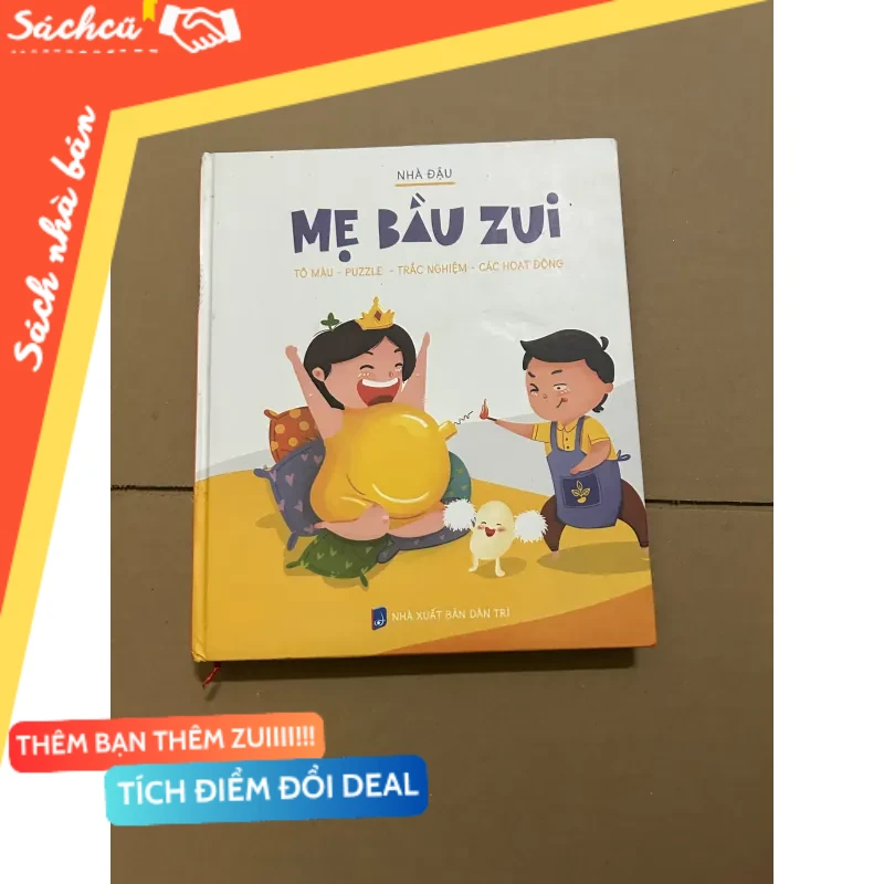 Mẹ bầu zui - Nhà Đậu mới 80% (Sách làm cha mẹ) DTML