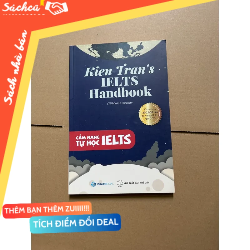 Kien Tran's Ielts Handbook cẩm nang tự học ielts mới 80% (Sách học ngoại ngữ) DTML