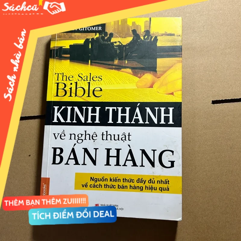 Kinh thánh về nghệ thuật bán hàng mới 80% (Kinh doanh - Marketing) DTML