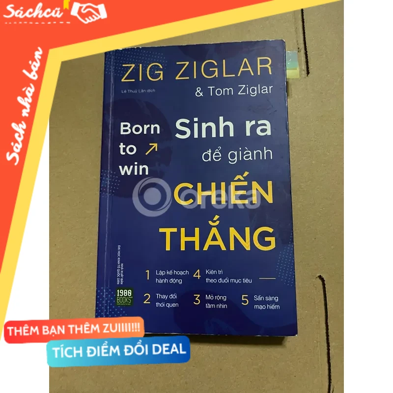 Sinh ra để giành chiến thắng mới 80% (Sách văn học) DTML