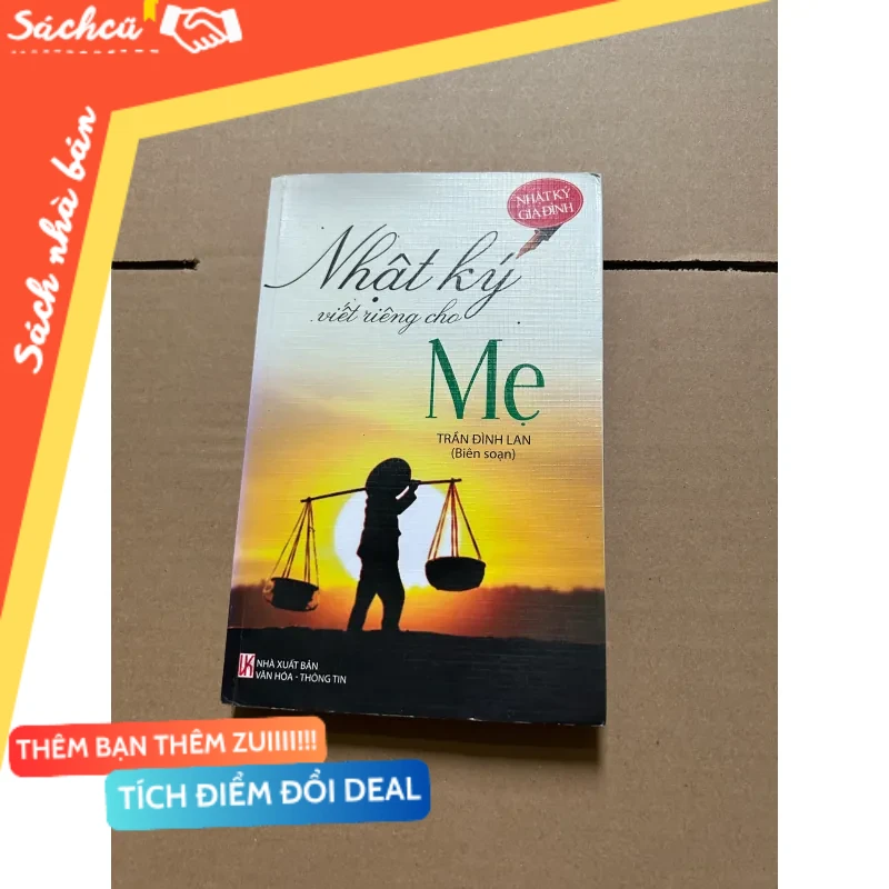 Nhật ký viết riêng cho Mẹ mới 80% (Sách văn học) DTML