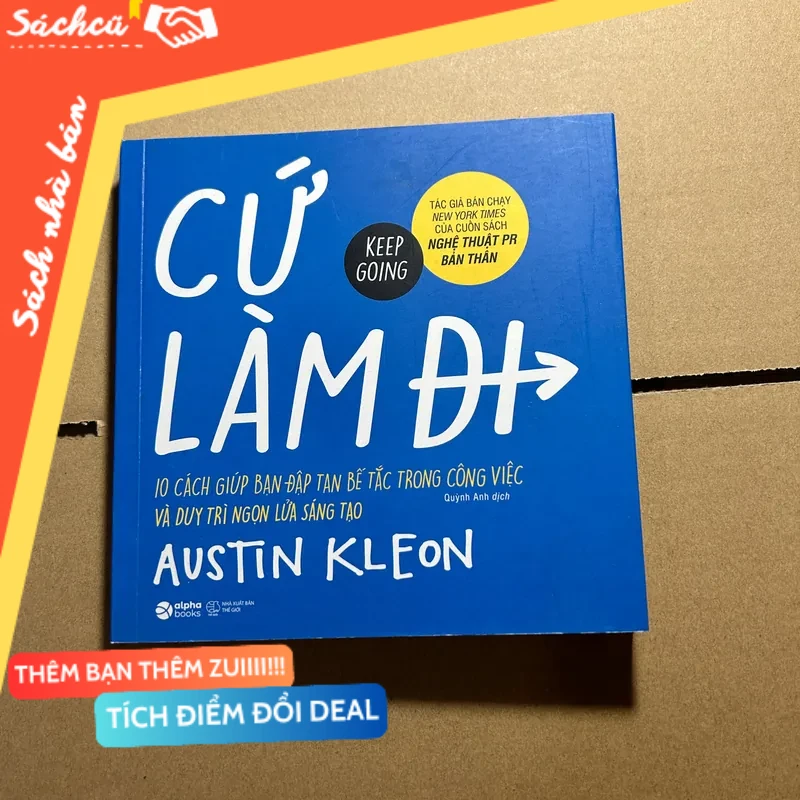 Keep going - Cứ làm đi mới 80% (Sách kỹ năng) DTML