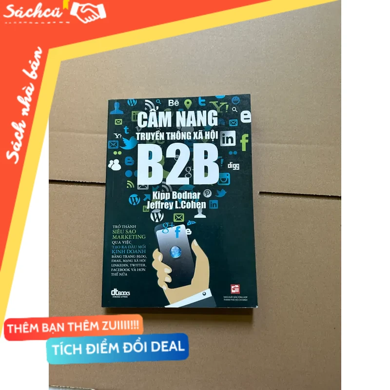 Cẩm nang truyền thông xã hội B2B mới 80% (Kinh doanh - Marketing) DTML