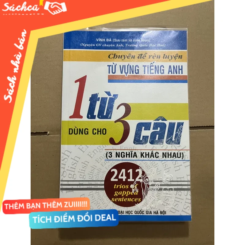 1 từ 3 câu mới 90% (Sách văn học) DTML