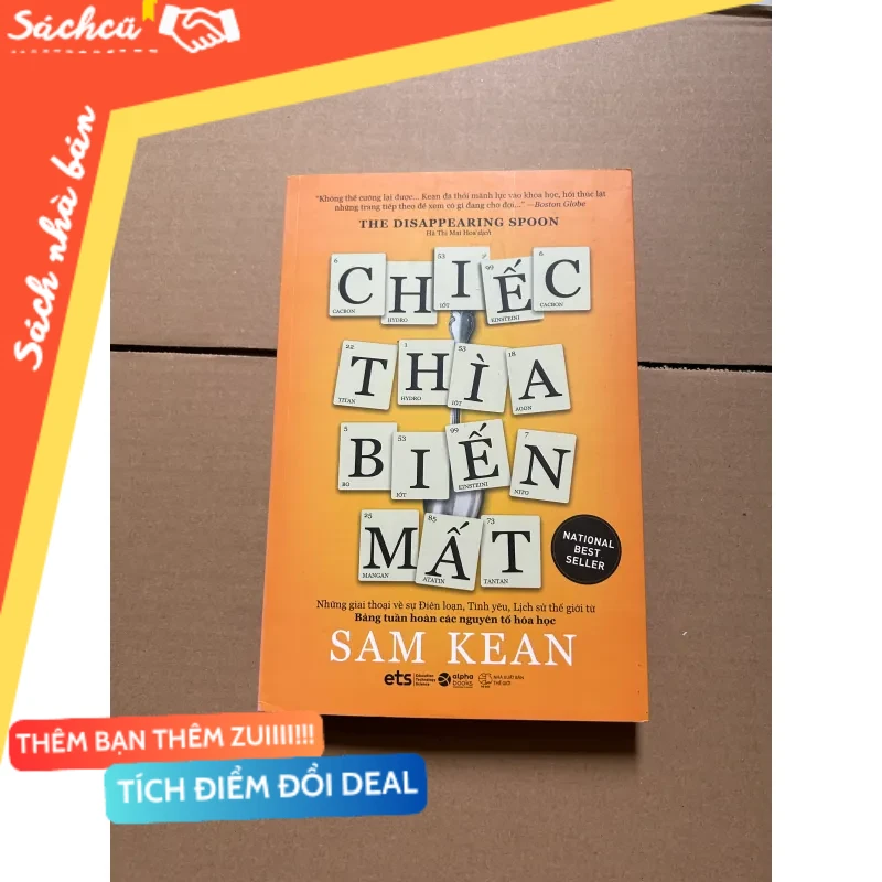Chiếc thìa biến mất - Sam Kean mới 80% (Sách văn học) DTML