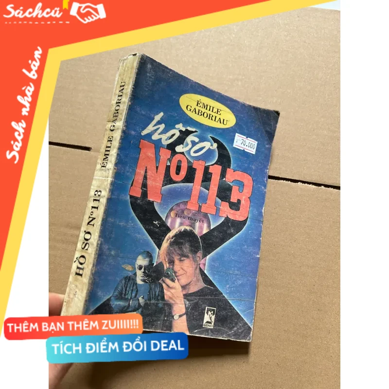 Hồ sơ No113 1993 mới 80% (Sách văn học) DTML