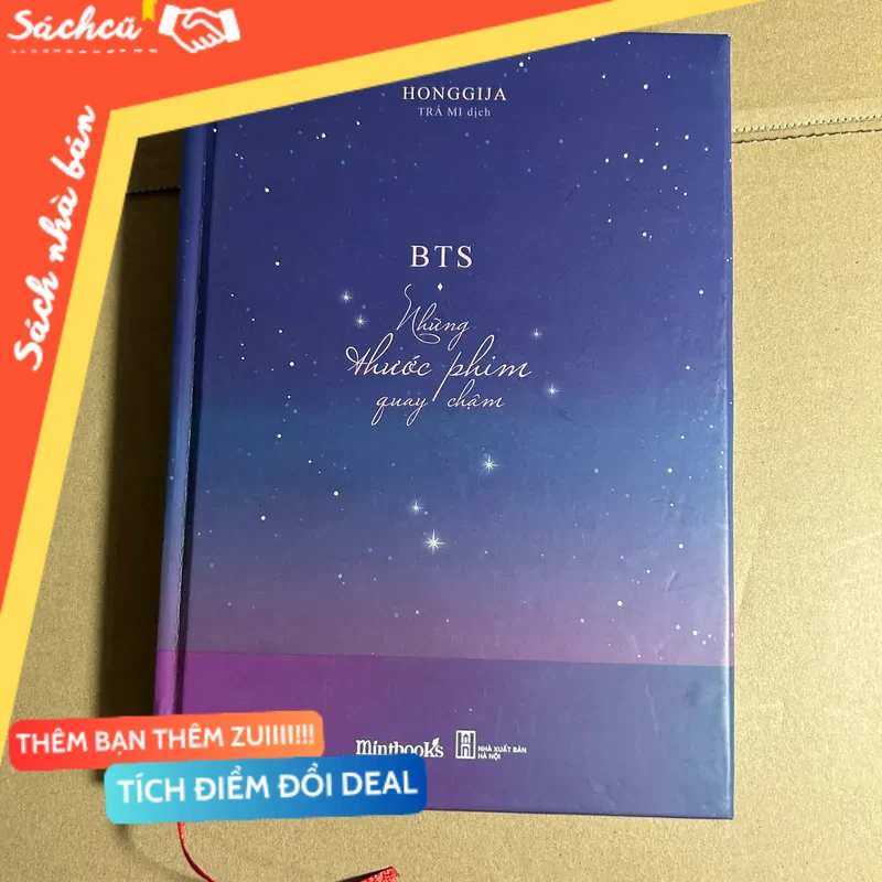 BTS - những thước phim quay chậm (bc) mới 80% (Sách văn học) DTML