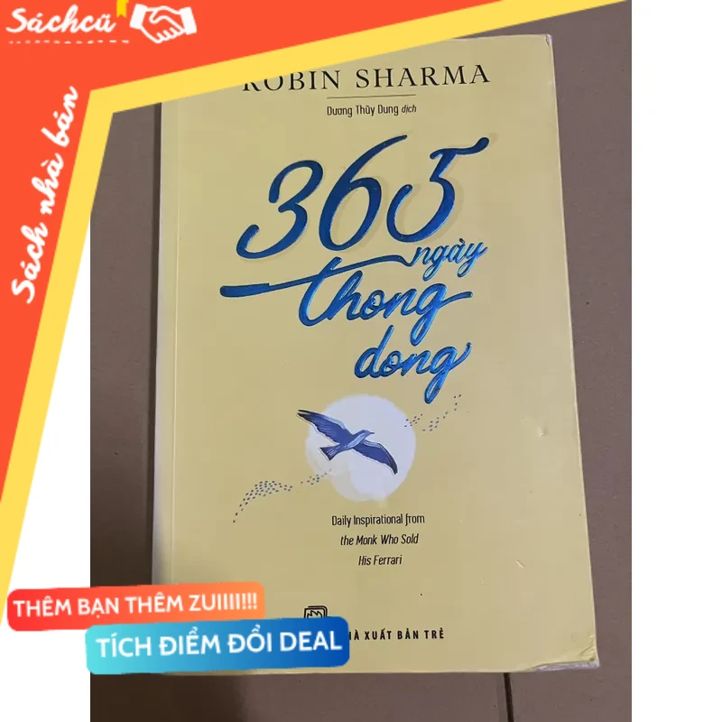365 ngày thong dong mới 80% (Sách văn học) DTML