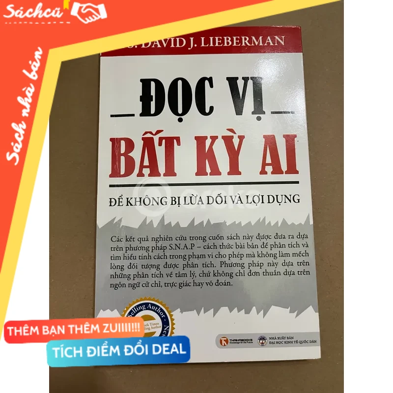 Đọc vị bất kỳ ai mới 80% (Kỹ năng sống) DTML