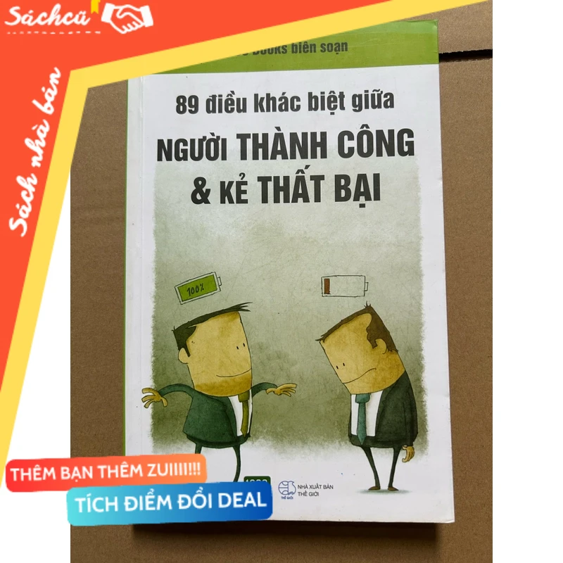 89 điều khác biệt giữa người thành công và kẻ thấy bại mới 80% (Kỹ năng sống) DTML