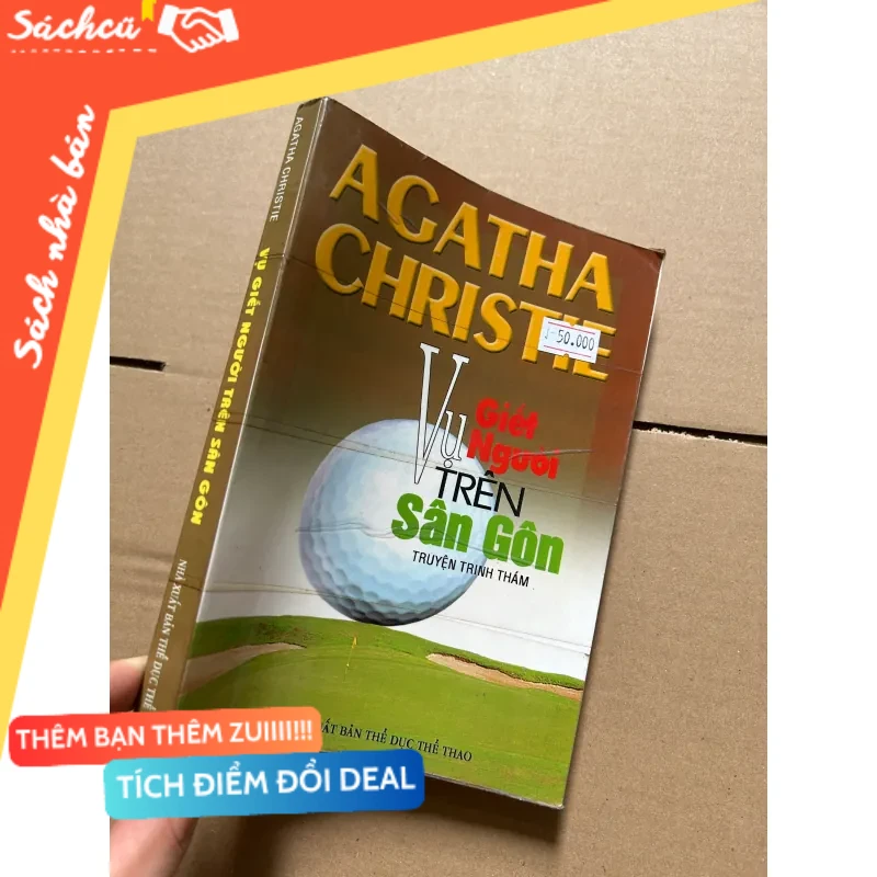 Vụ giết người trên sân gôn 2000 mới 80% (Sách văn học) DTML
