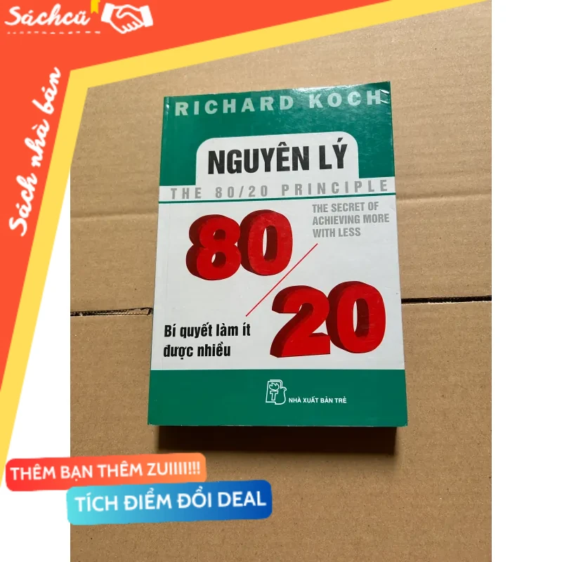 Nguyên lý 80/20 mới 80% (Sách kỹ năng) DTML
