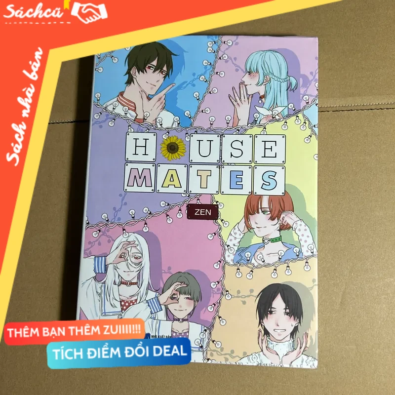 House mates mới 80% (Sách văn học) DTML