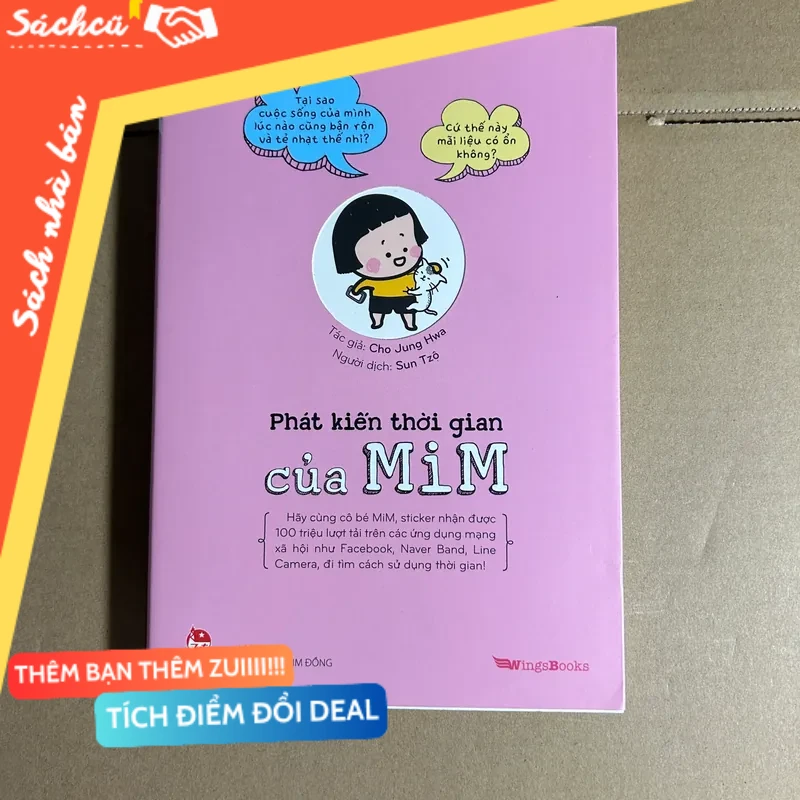 Phát kiến thời gian của MIM mới 80% (Sách văn học) DTML