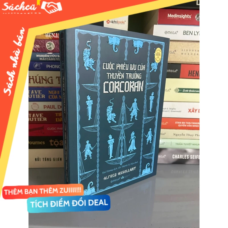 Cuộc Phiêu Lưu Của Thuyền Trưởng Corcoran mới 80% (Sách văn học) DTML