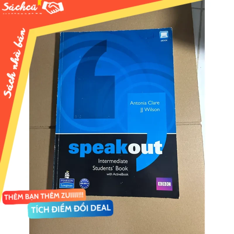 Speakout Intermediate Student's Book mới 80% (Sách tự học tiếng Anh) DTML