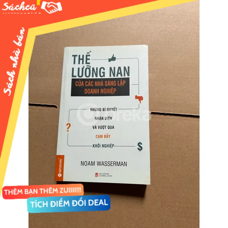 Thế lưỡng nan của các nhà sáng lập doanh nghiệp mới 80% (Sách kỹ năng) DTML