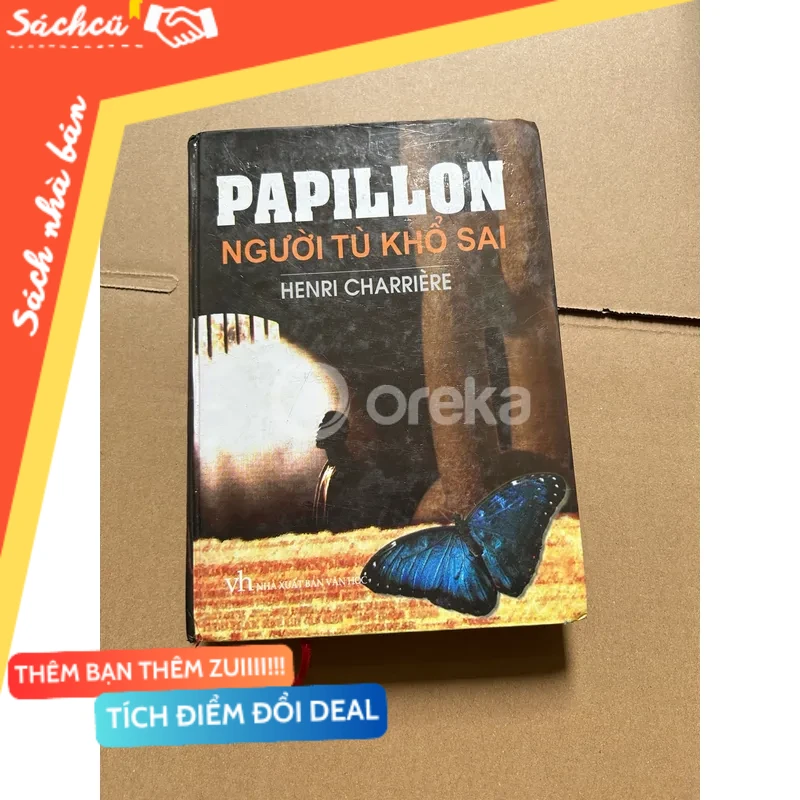 Papillon Người tù khổ sai mới 80% (Sách văn học) DTML