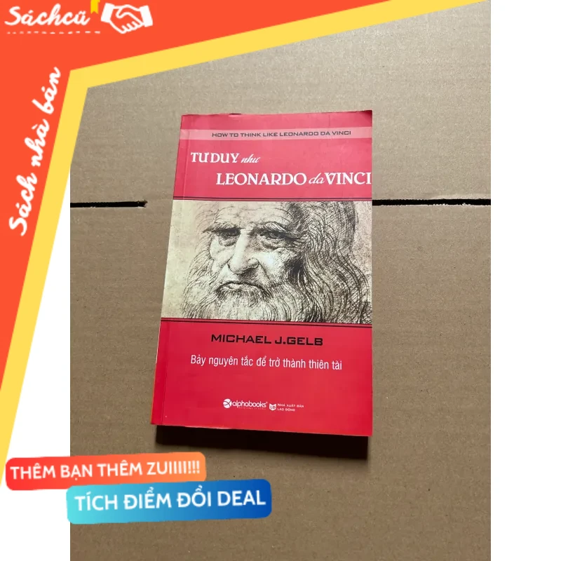 Tư duy như Leonardo da Vinci mới 80% (Sách kỹ năng) DTML