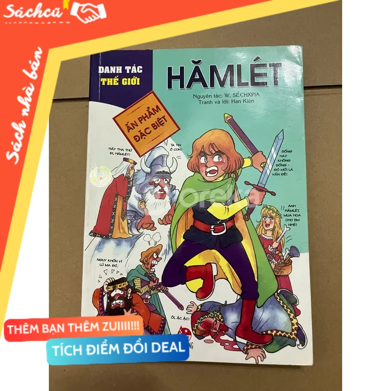 Hămlet - danh tác thế giới mới 80% (Sách văn học) DTML