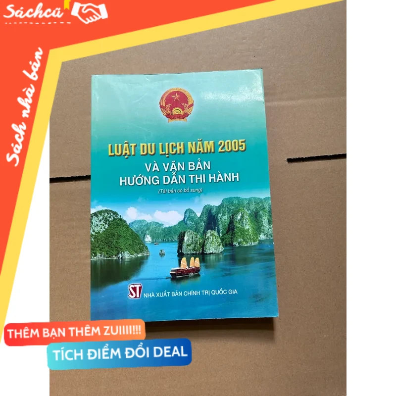 Luật du lịch năm 2005 mới 80% (Sách chính trị - pháp lý) DTML