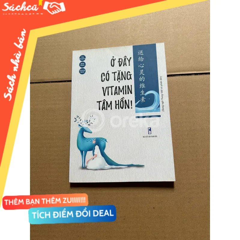 Ở đây có tặng Vitamin tâm hồn mới 80% (Sách kỹ năng) DTML